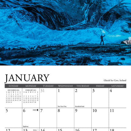 Willow Creek Wanderlust Kalender 2025 Mini