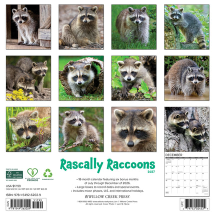 Willow Creek Wasbeer Kalender 2027