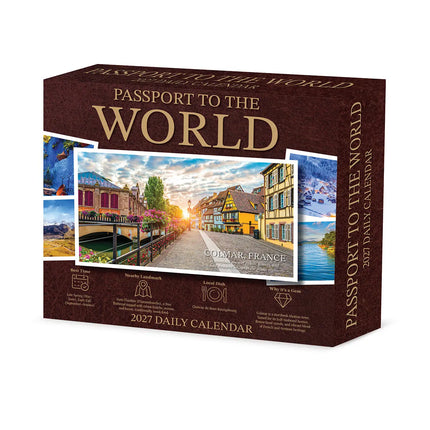 Willow Creek Wereld Bestemmingen Scheurkalender 2027 Boxed