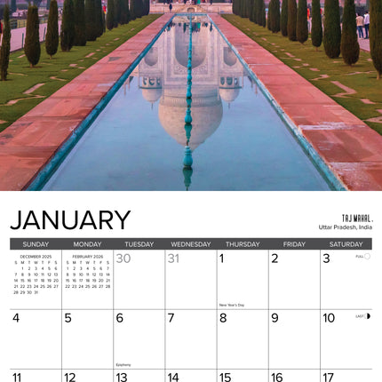 Willow Creek Wereldwonderen Kalender 2026