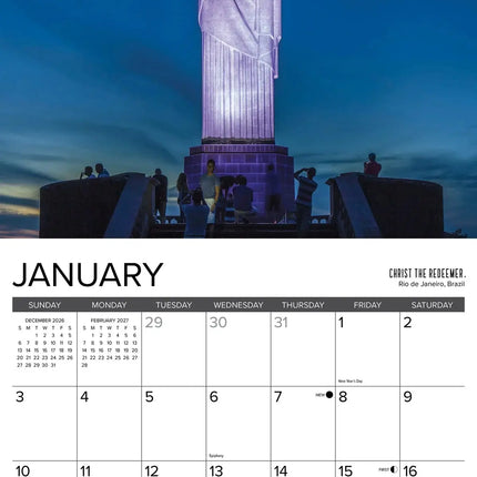 Willow Creek Wereldwonderen Kalender 2027