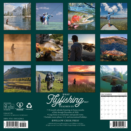 Willow Creek What Fly Fishing Teaches Us Kalender 2027
