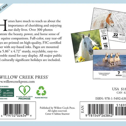 Willow Creek What Horses Teach Us Scheurkalender 2027 Boxed