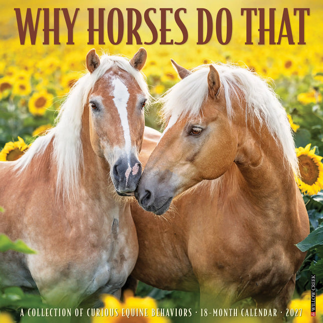 Willow Creek Why Horses Do That Kalender 2027