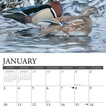Willow Creek Wildlife Amerika Kalender 2027