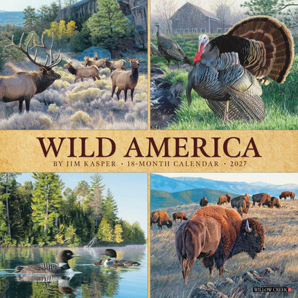 Willow Creek Wildlife Amerika Kalender 2027