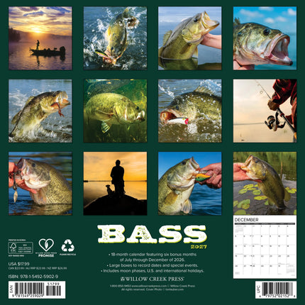 Willow Creek Zeebaars Kalender 2026