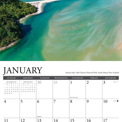Willow Creek Zeezicht Kalender 2026