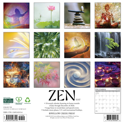 Willow Creek Zen Kalender 2027