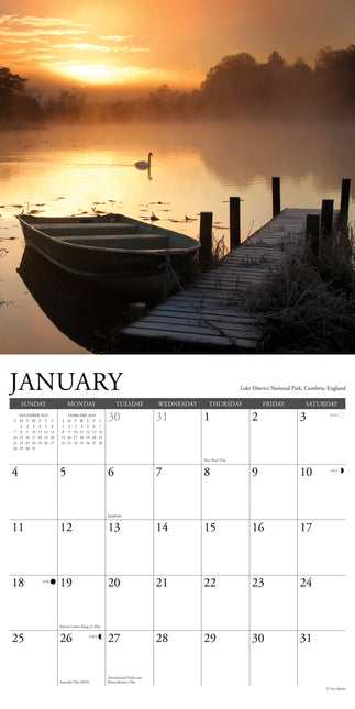 Willow Creek Zonsondergang Kalender 2026
